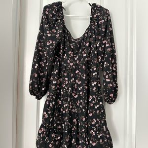 Wayf floral mini dress